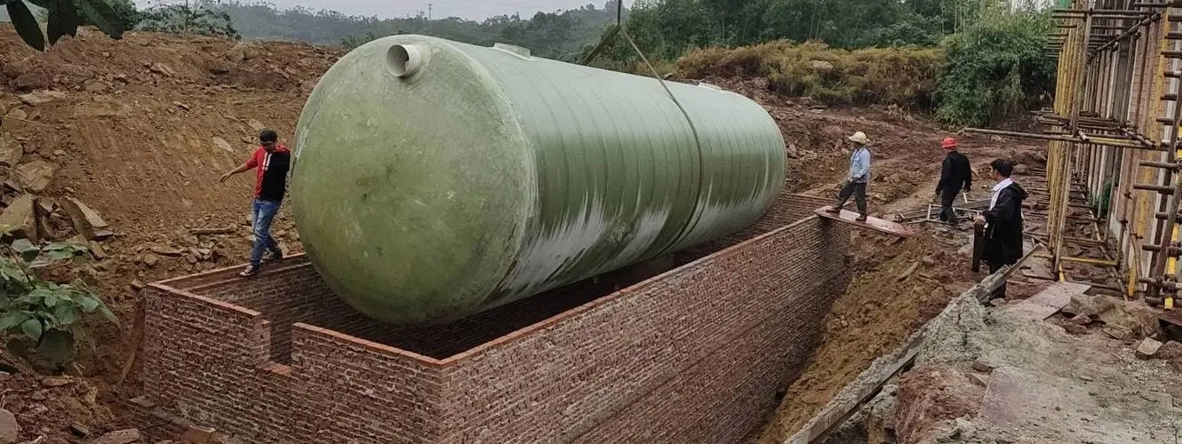 长清化粪池吊装